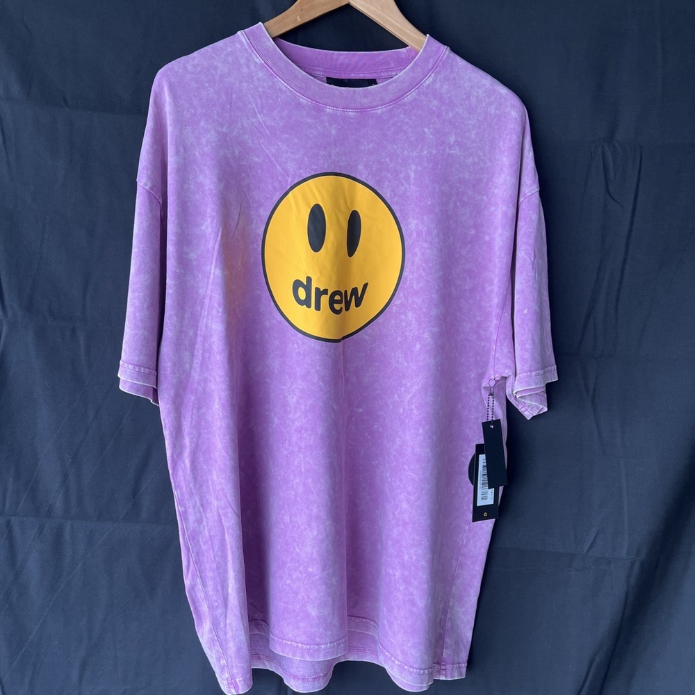 Drew House Washed Grape SS Tee Size M …. B34